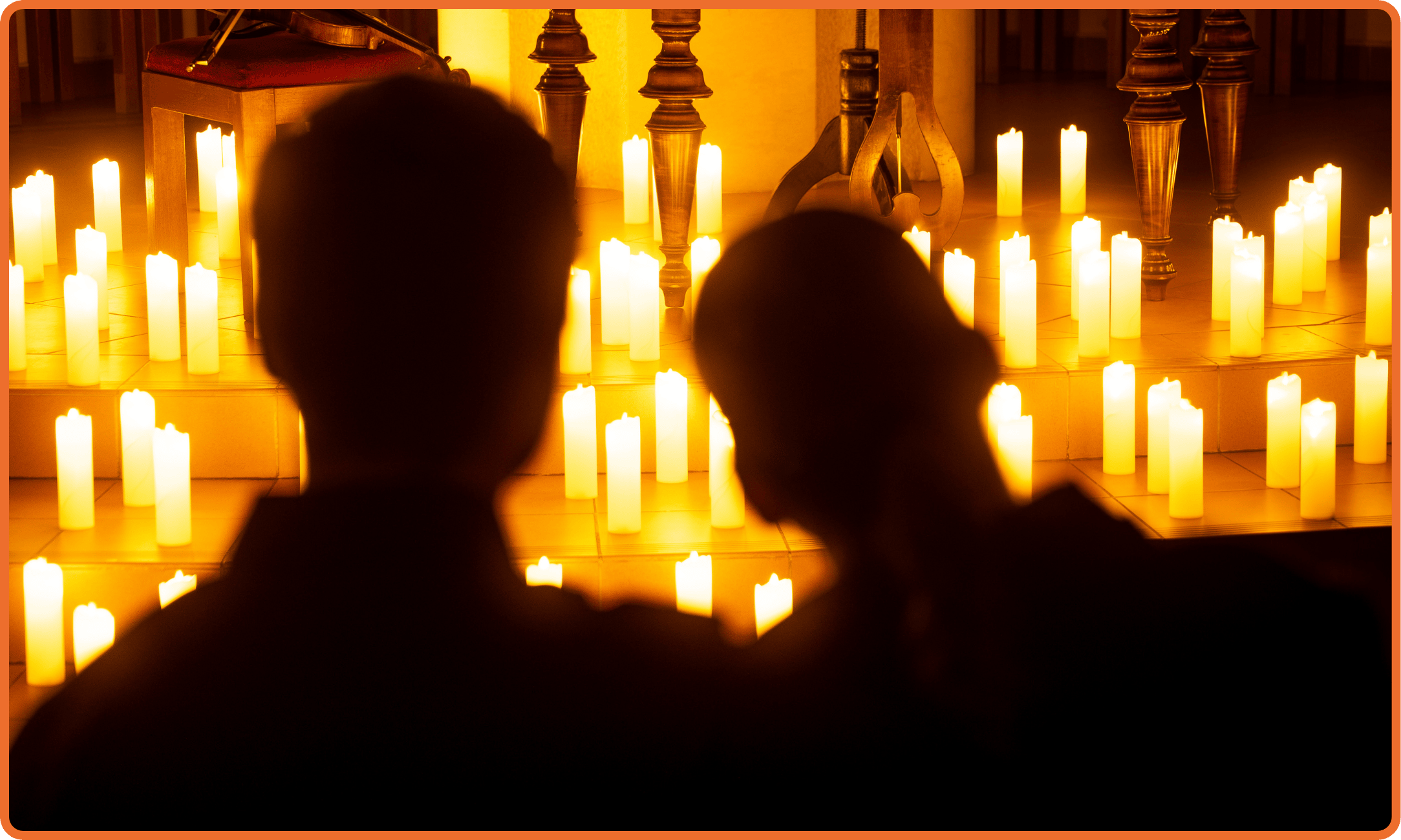 Vánoce při svíčkách